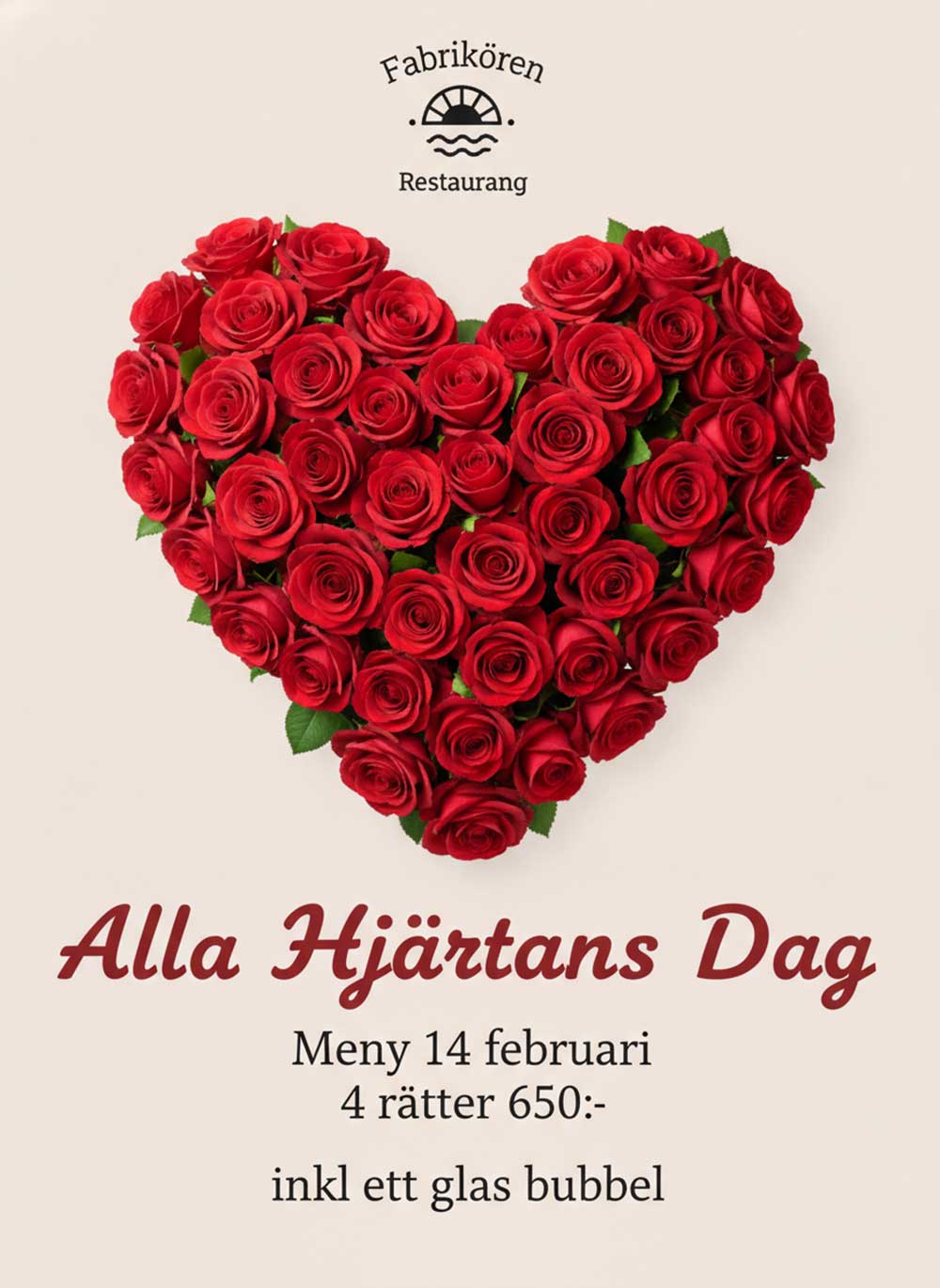 Alla hjärtans dag på Fabrikören