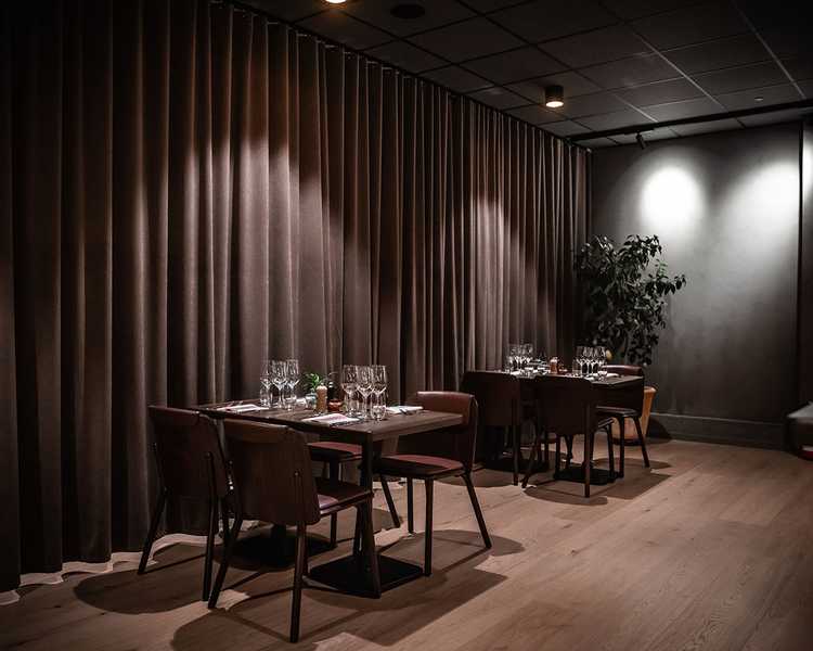 Fint dukat på en restaurang