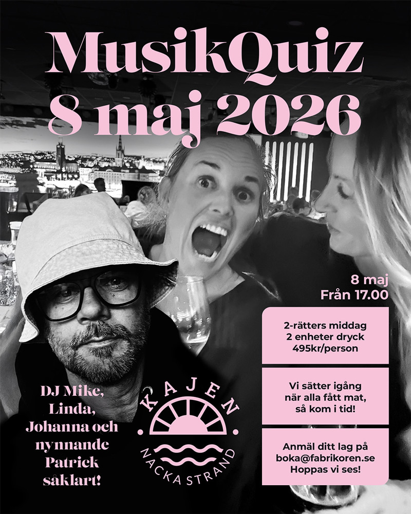 Infoblad om musikQuiz