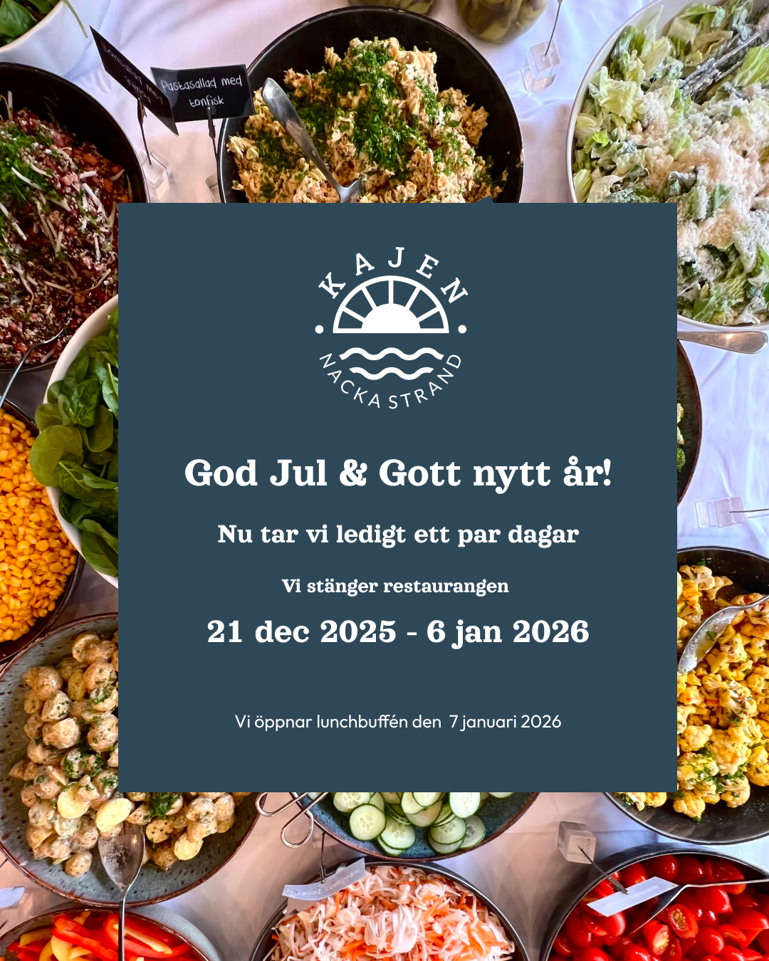 Info om julstängt